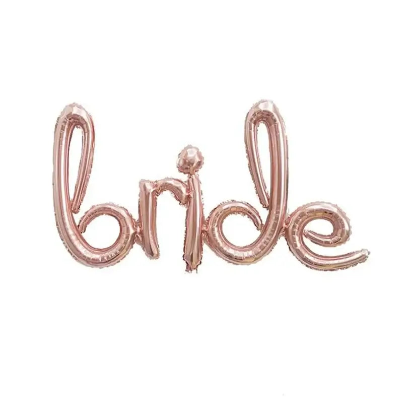 Bride to Be Folieballon Slinger – Roségoud Decoratie voor Vrijgezellenfeest