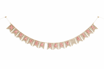 Marhaba Baby Girl Houten Banner – Luxe Decoratie voor Babyshower & Kraamfeest