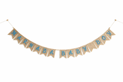 Marhaba Baby Boy Houten Banner – Luxe Decoratie voor Babyshower & Kraamfeest