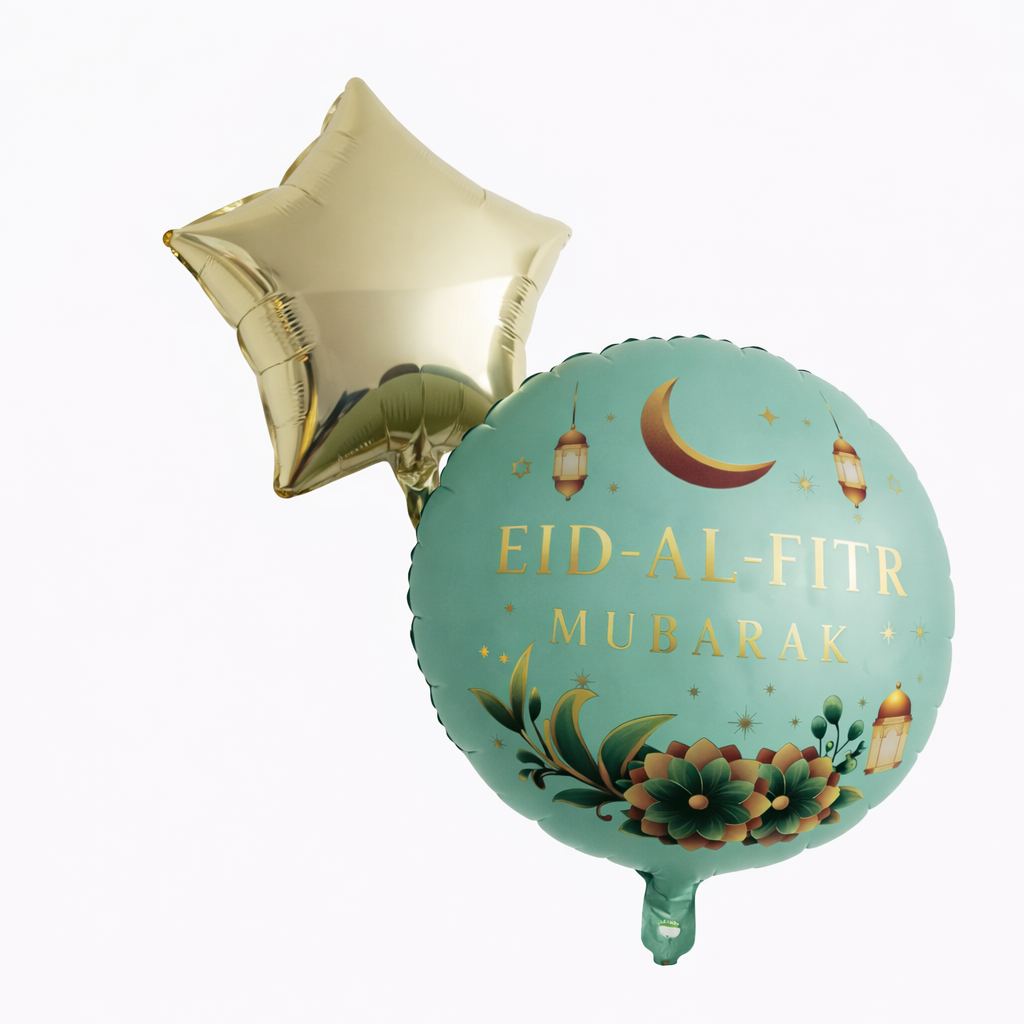 Heliumballonnen Tros – Eid al-Fitr Mubarak