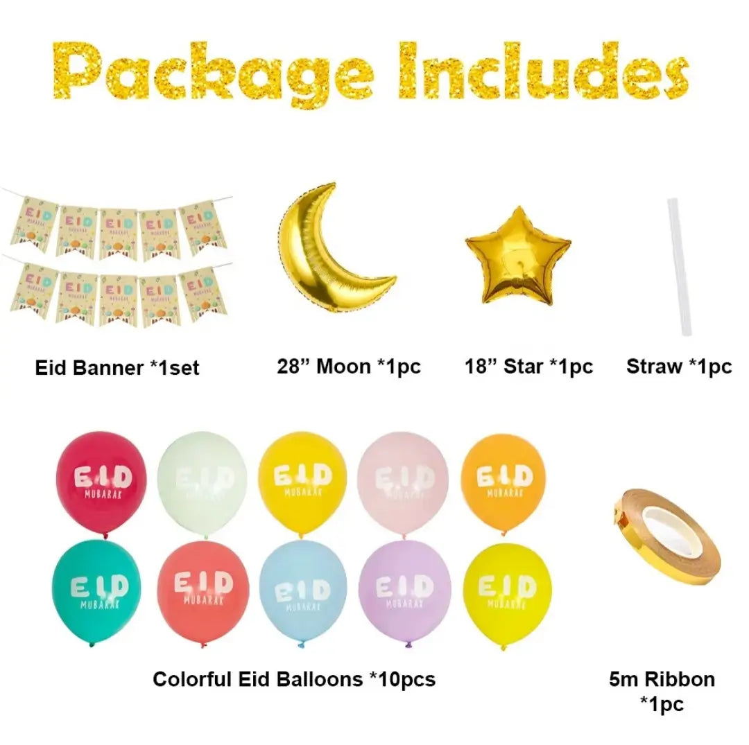 Eid Mubarak Decoratieset