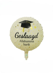 Folieballon Geslaagd – Islamitische Graduation Decoratie