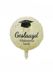 Folieballon Geslaagd