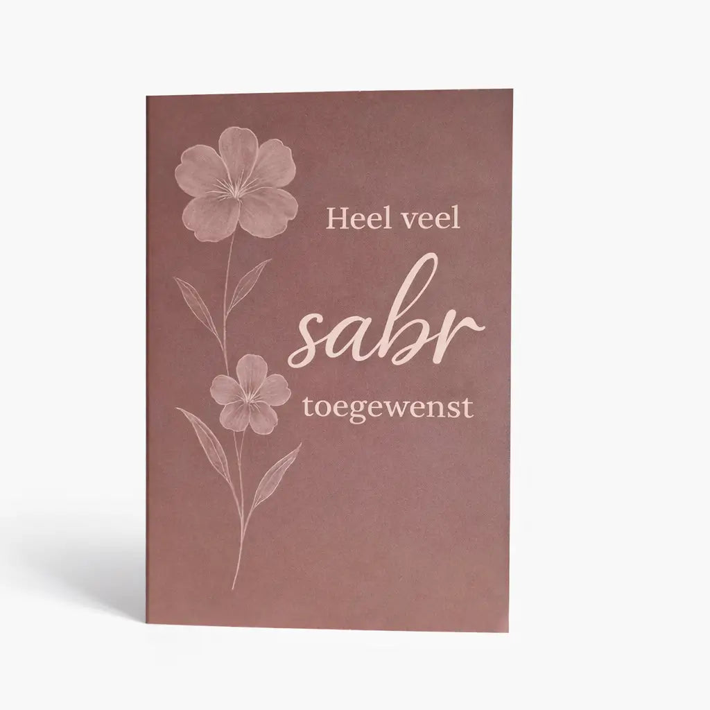 Heel Veel Sabr Toegewenst