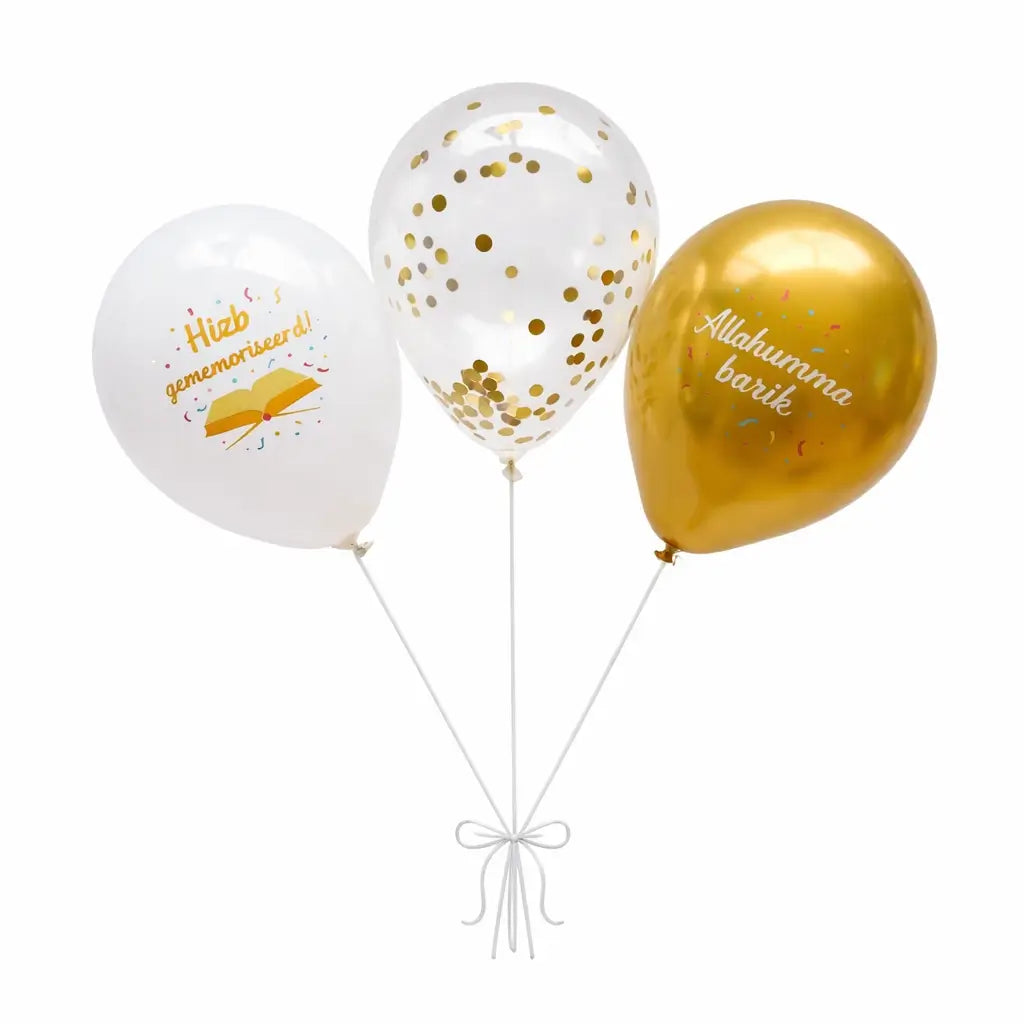 Hizb Gememoriseerd Ballonnen Set