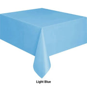Lichtblauwe Wegwerp Tafelkleed
