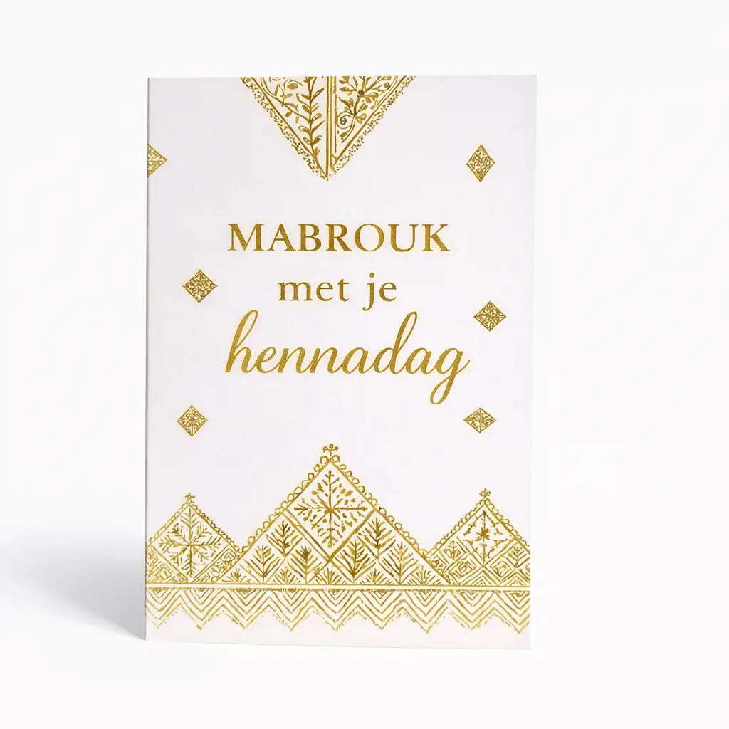 Mabrouk met je Hennadag 