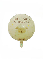 Folieballon Eid al-Adha Mubarak – Schattig Schaap Design