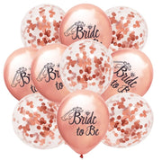 10 Bride to Be Ballonnen – Luxe Decoratie voor Vrijgezellenfeest
