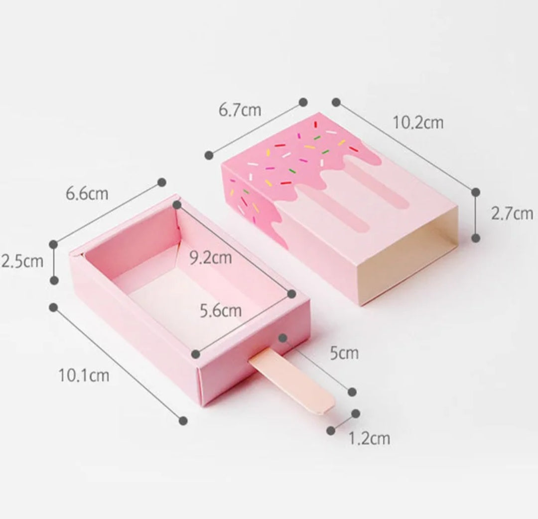 15 IJsje Traktatie Doosjes Roze – Feestelijke Snoepverpakking