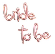 Bride to Be Folieballon Slinger – Roségoud Decoratie voor Vrijgezellenfeest