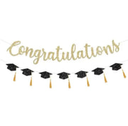 2-Delige Set Graduation Slingers – Congratulations & Afstudeerhoedjes