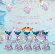 15 Zeemeermin Traktatiedoosjes – Magische Geschenkverpakking met Glitterstaart