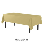 Champagne Goud Wegwerp Tafelkleed – Perfect voor Feestelijke Gelegenheden!