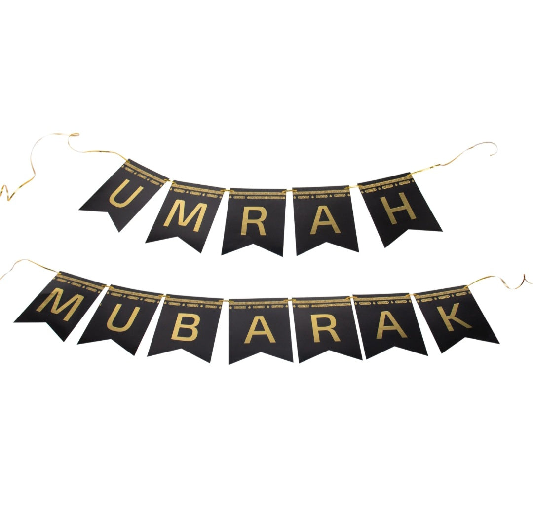 Umrah Mubarak Decoratieset – Compleet voor een Feestelijke Welkomstsfeer!