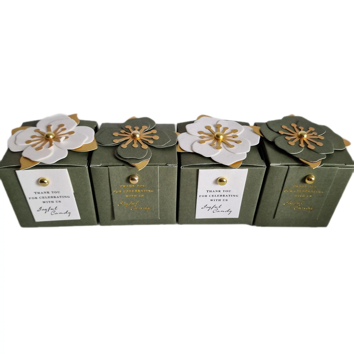 Set van 20 Luxe Bedankdoosjes