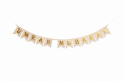 Umrah Mubarak Houten Banner – Stijlvolle Decoratie voor Hajj-feest (Copy)