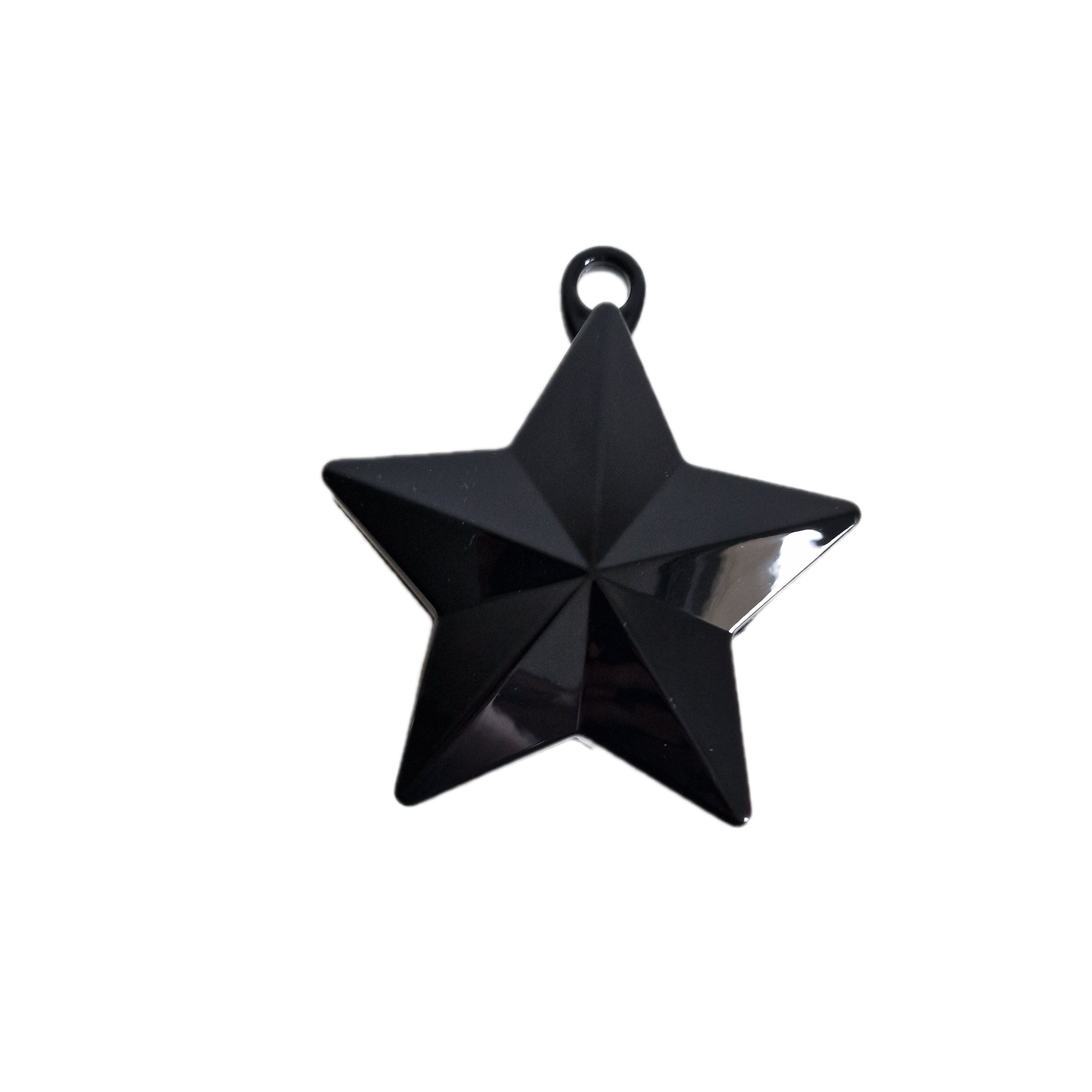 Zwarte Ster Ballongewicht – Luxe Verzwaring voor Heliumballonnen